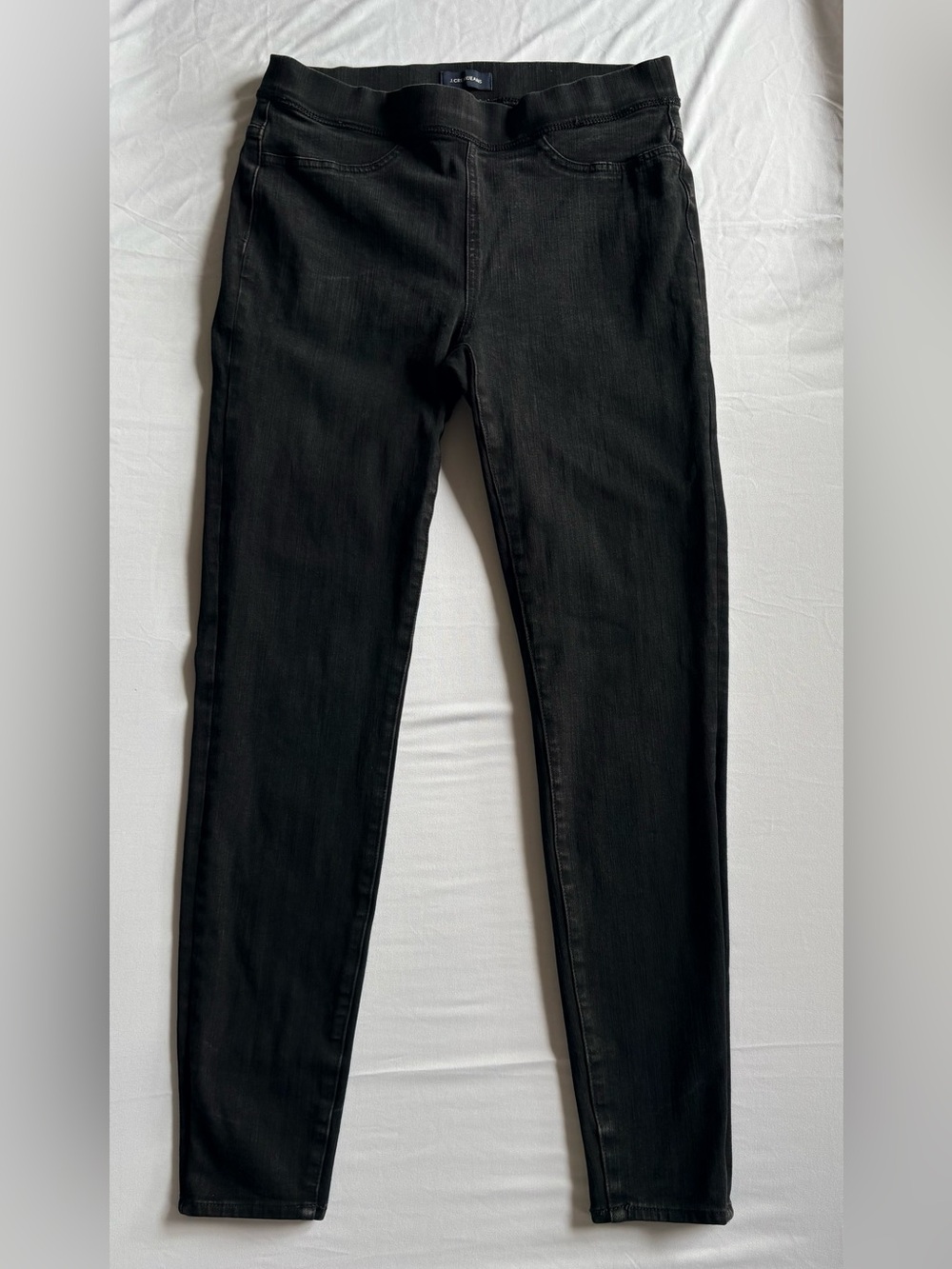 J.Crew Pull-On Toothpick Skinny Jeans Faded Black Size 30T 30 Tall